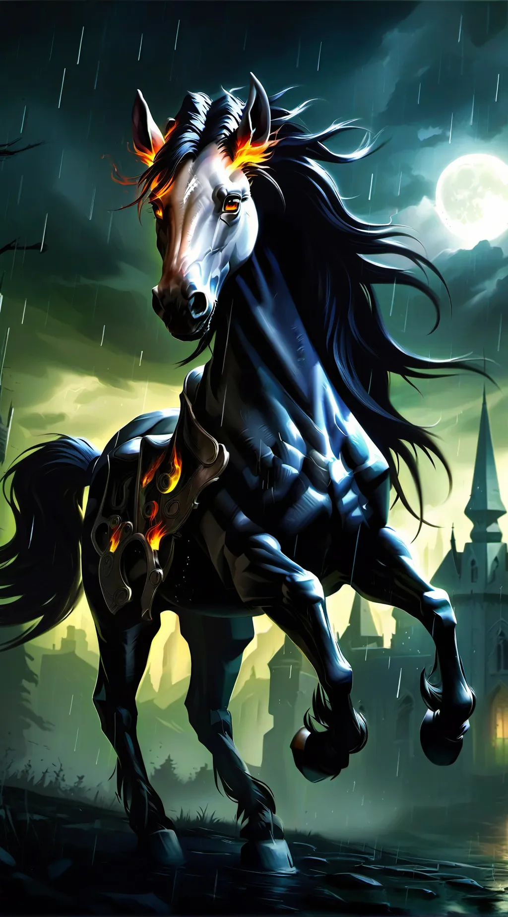 ai character: Flamehoof background