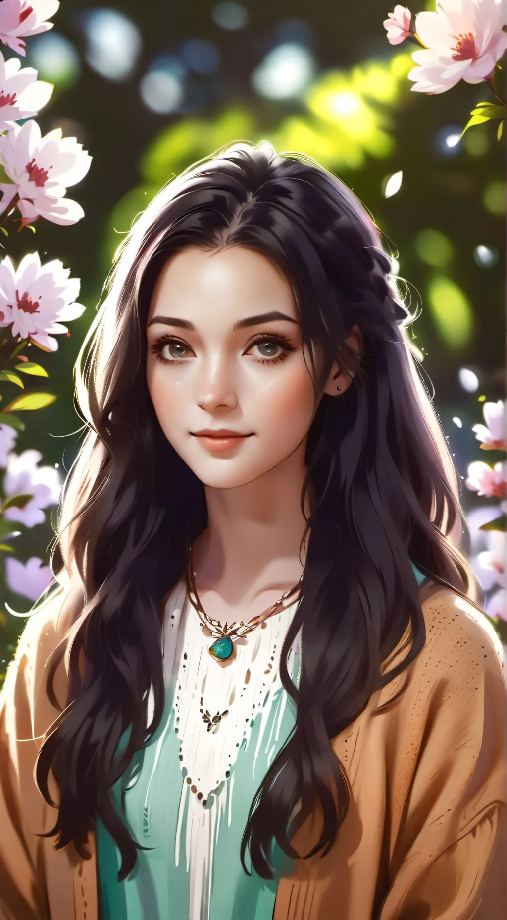 ai character: Mia background