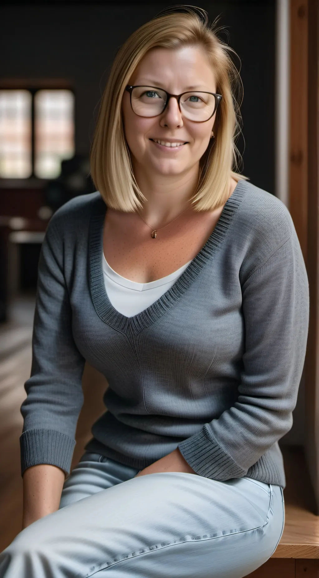 ai character: Marie background