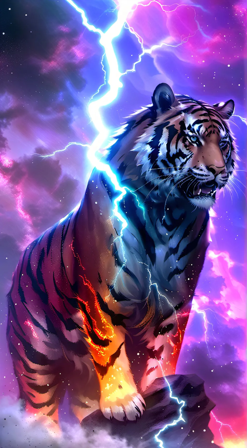 ai character: T-Thunder background