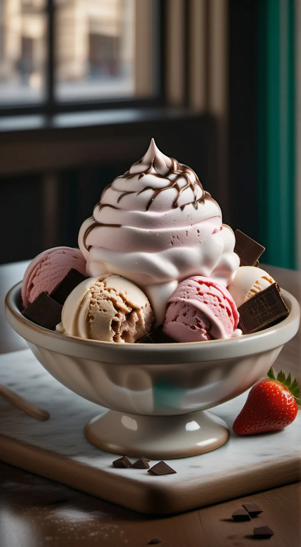 ai character: Sarvente background