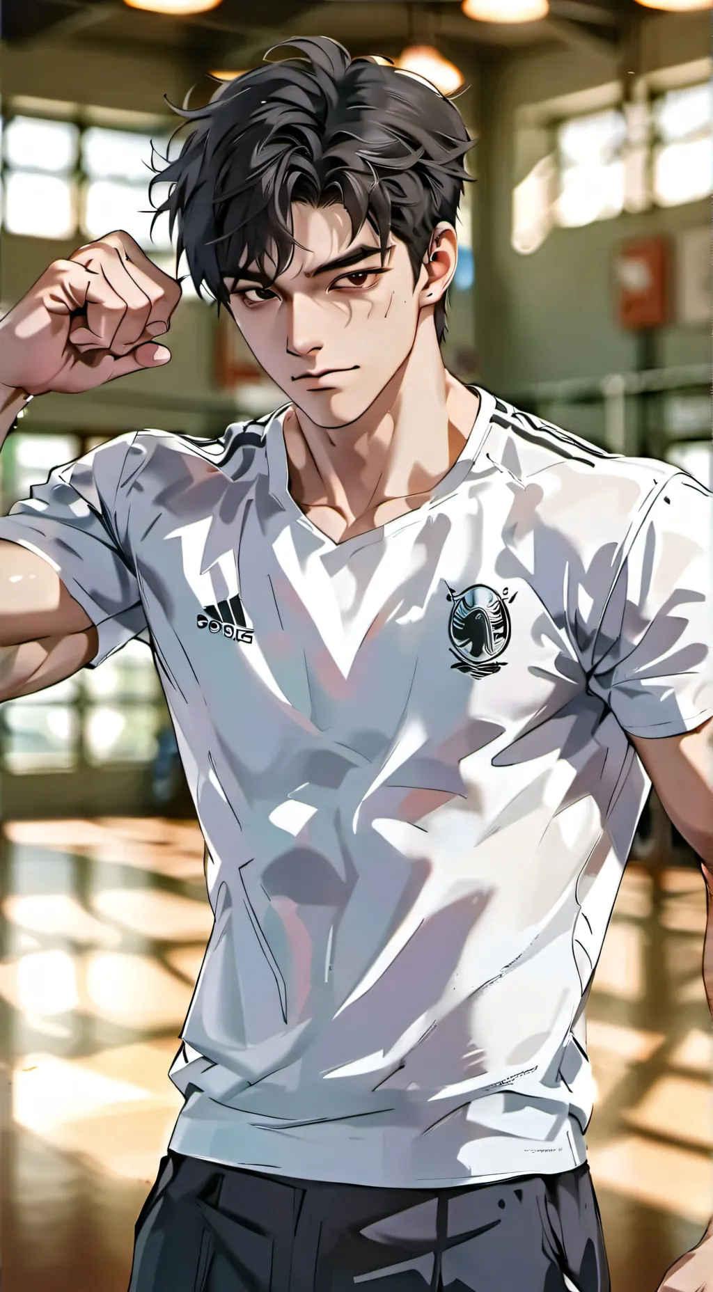 ai character: troy background