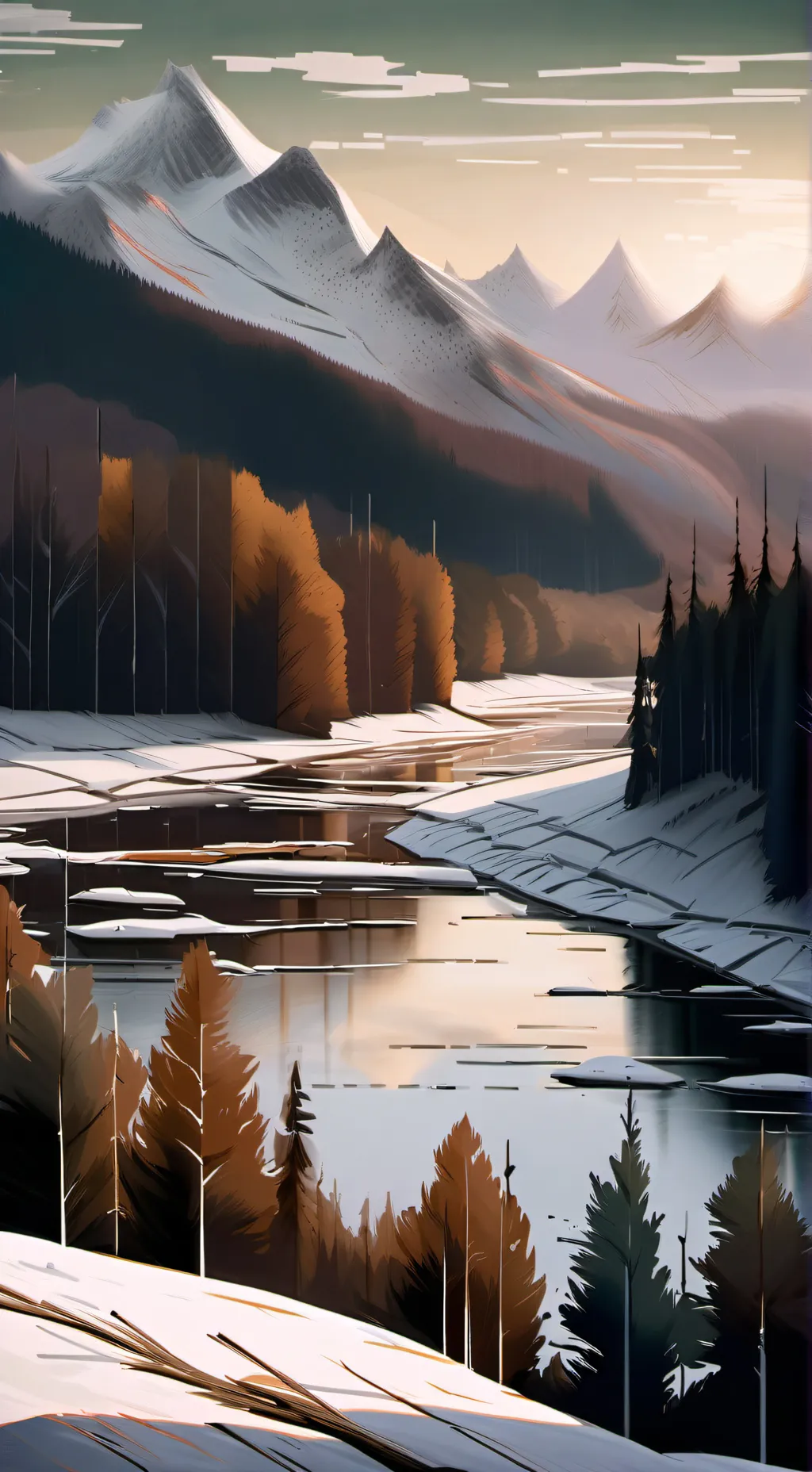 ai character: World war three background