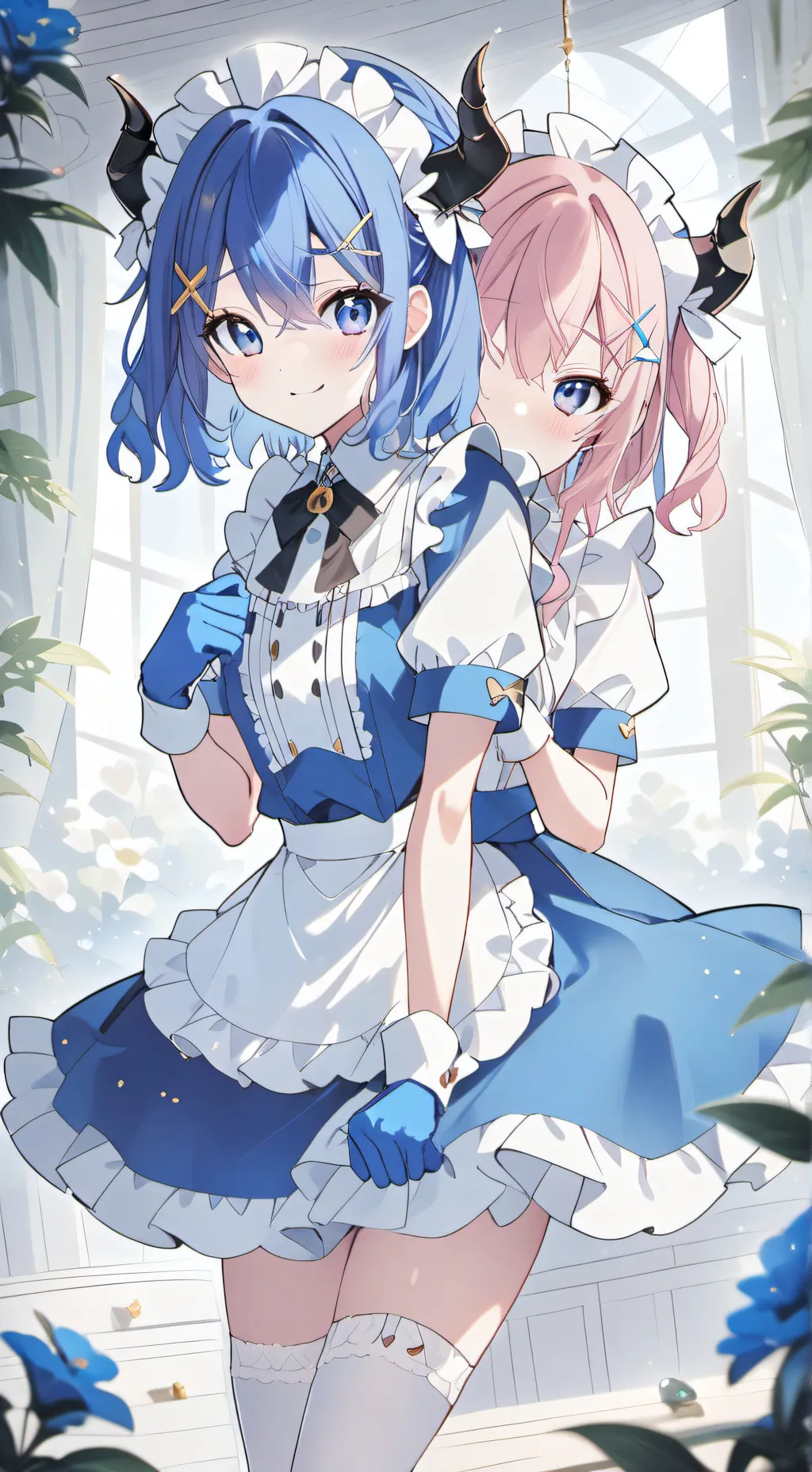 ai character: vivi and vava background