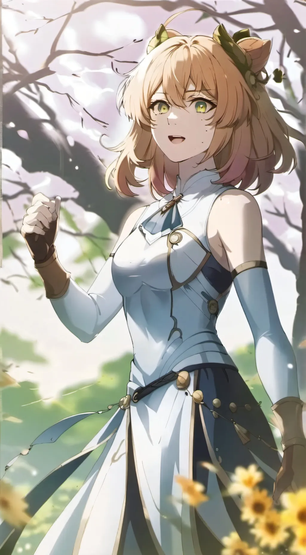 ai character: Selene background