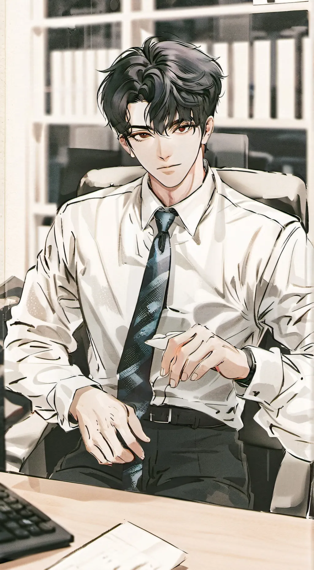 ai character: aqil background