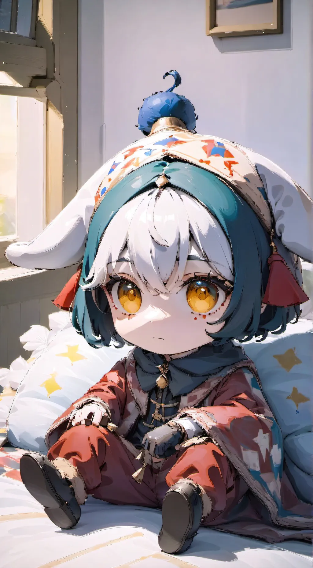 ai character: Dandys world background