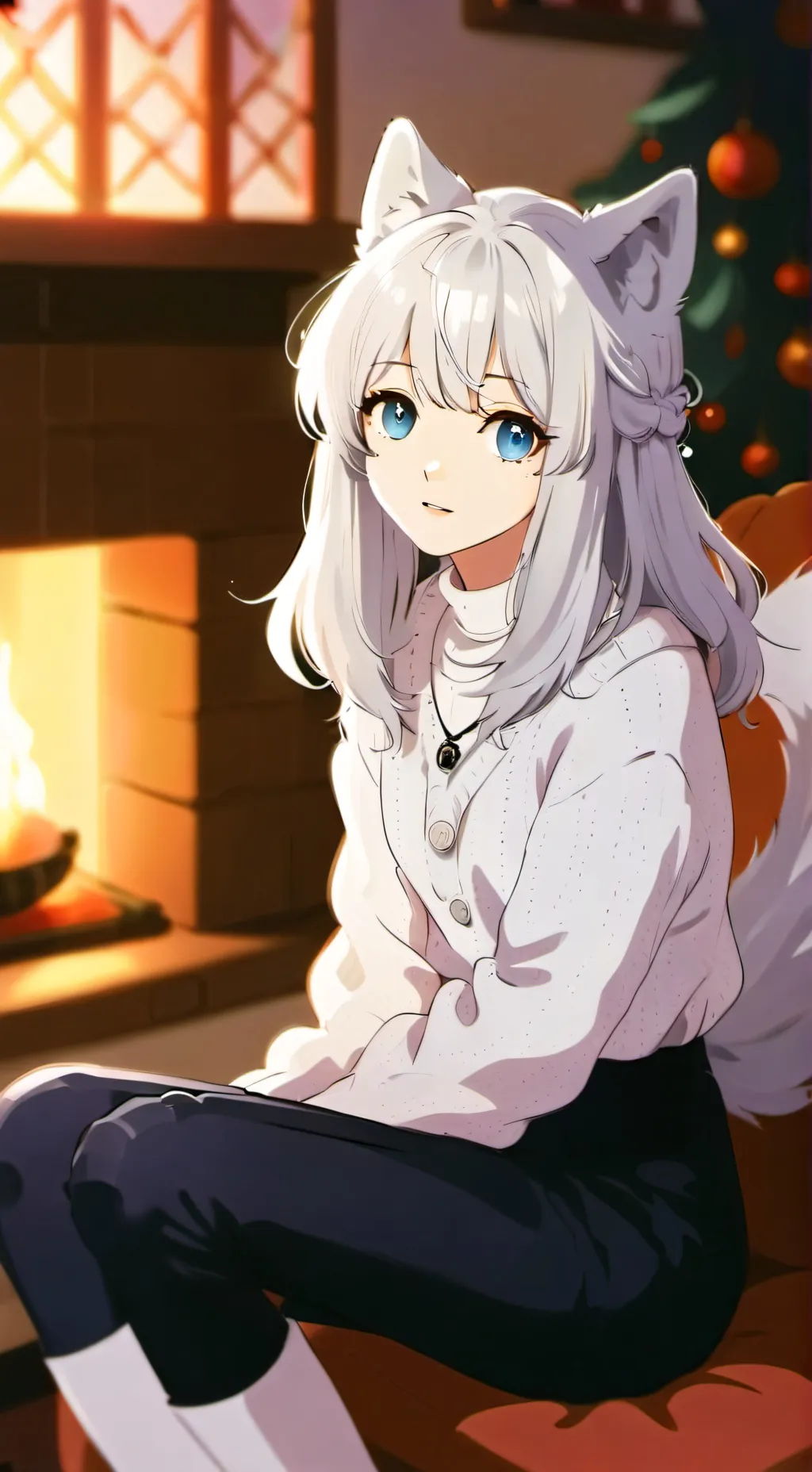 ai character: lily background