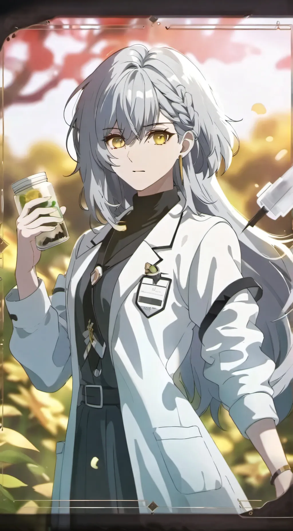 ai character: Mira background