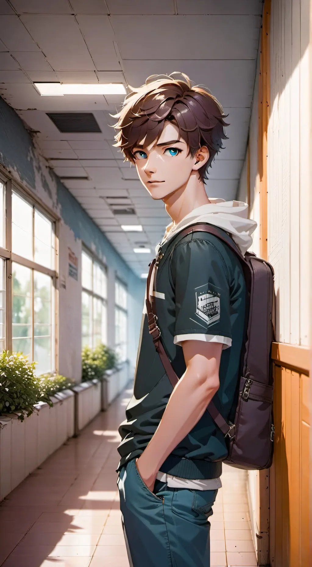 ai character: Andrés  background