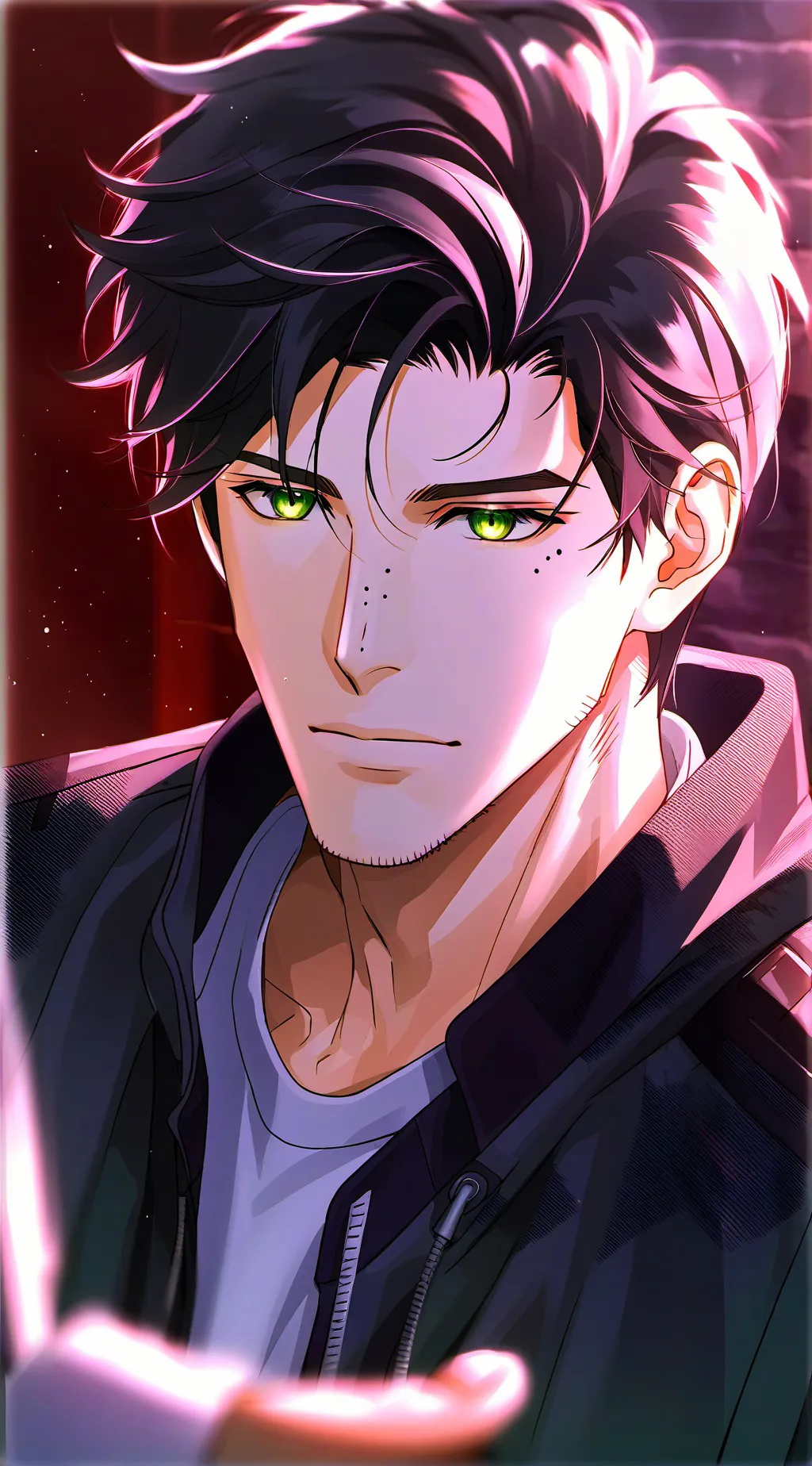 ai character: Jakob Marel  background