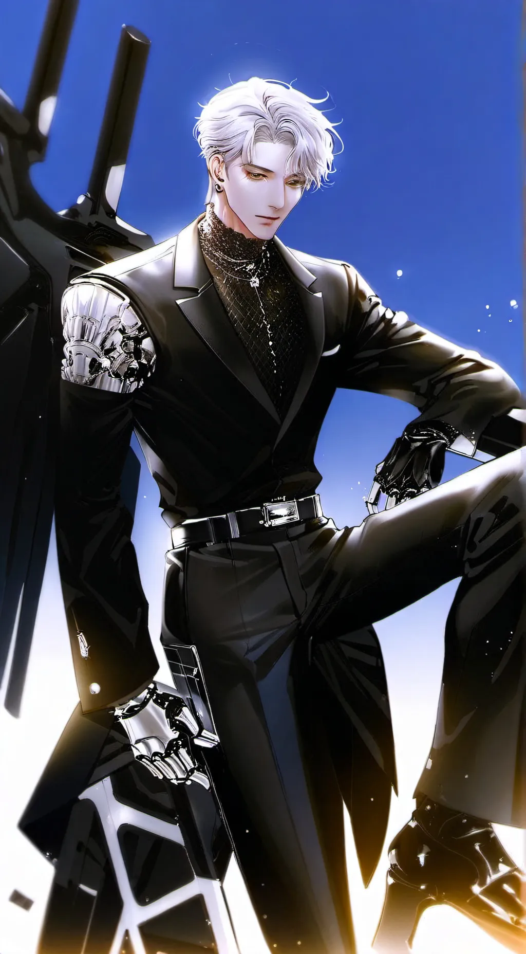 ai character: Alexander  background