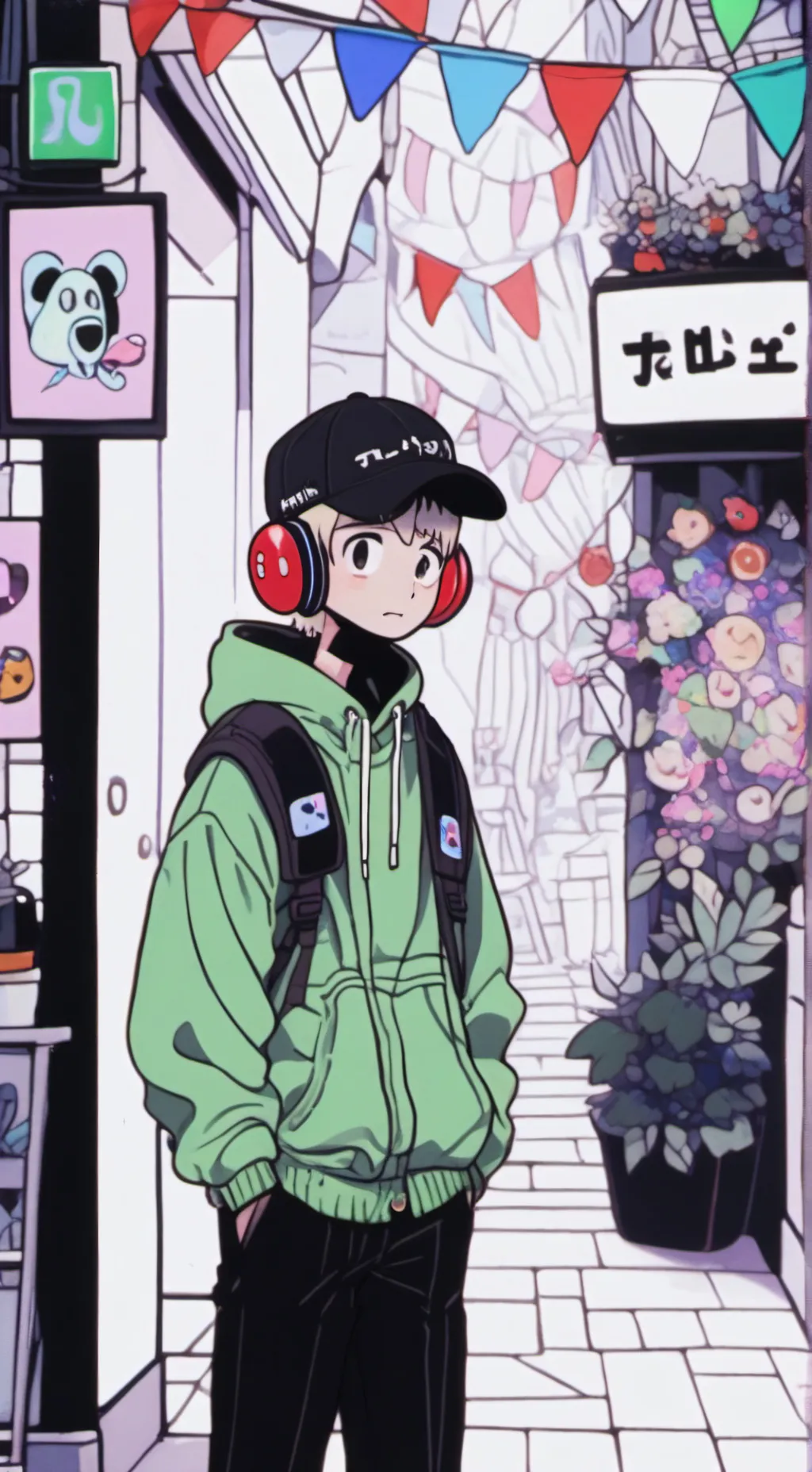 ai character: idk talk to Freddy background