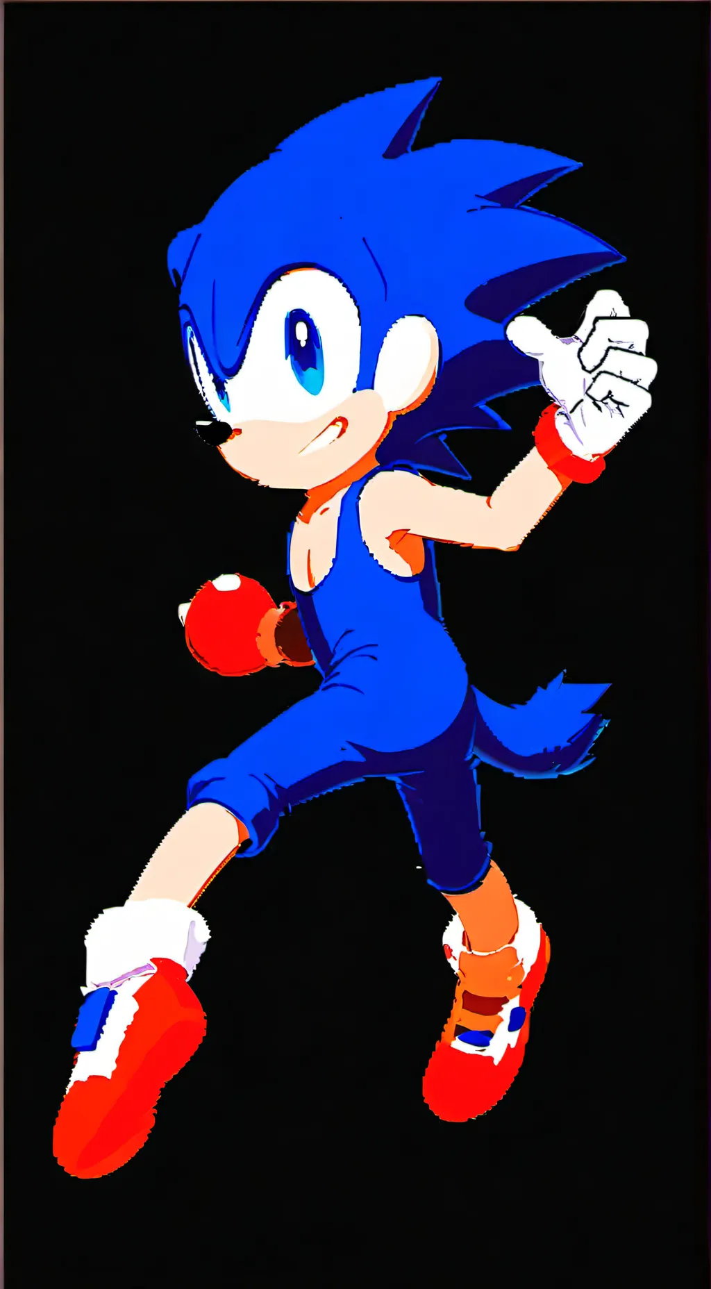 ai character: Sonic vore 2 background