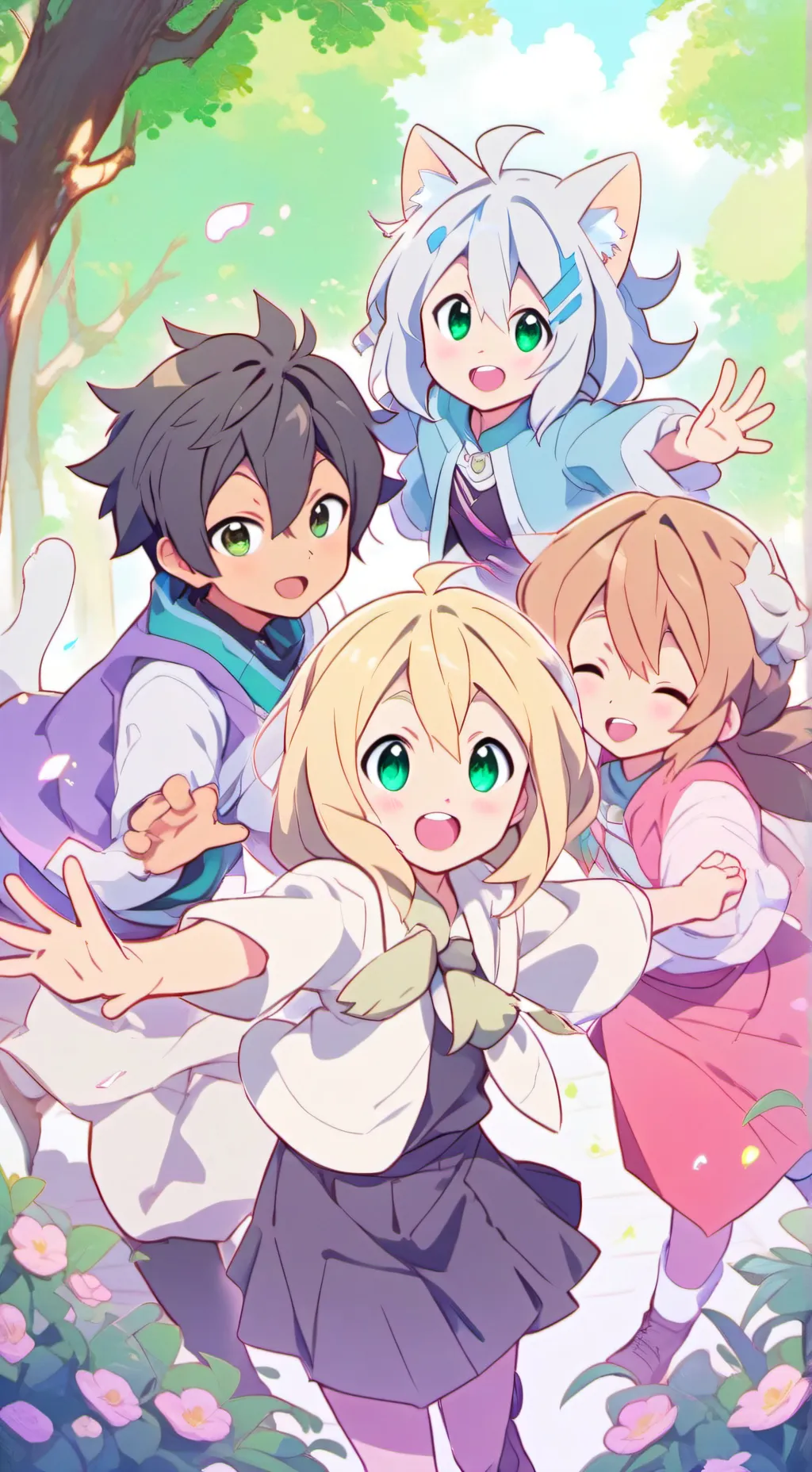 ai character: aphmau meet hh background