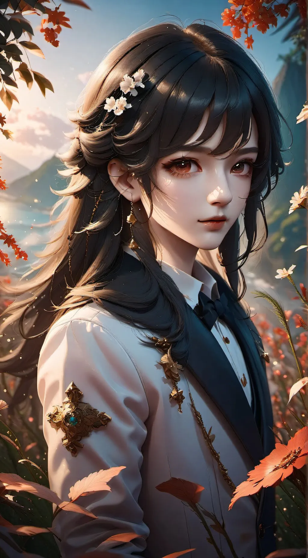 ai character: ur blind  background