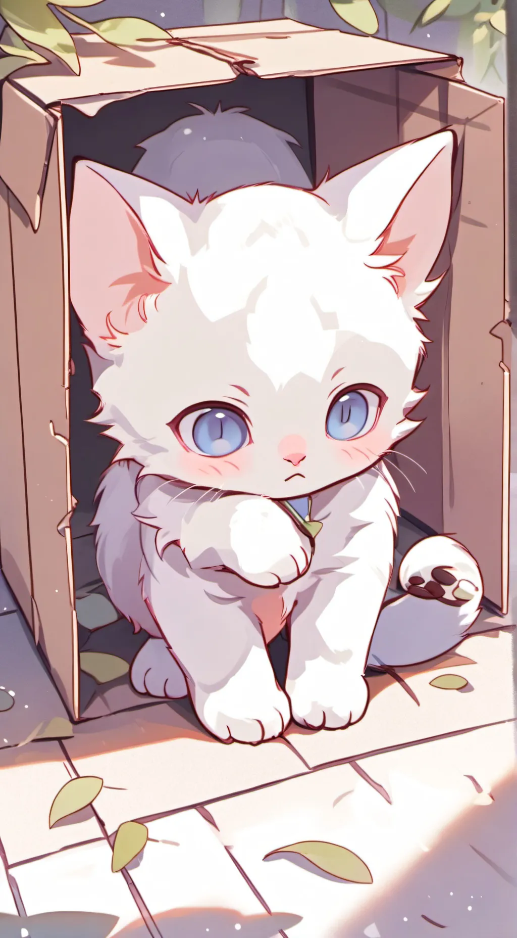 ai character: snowball  background