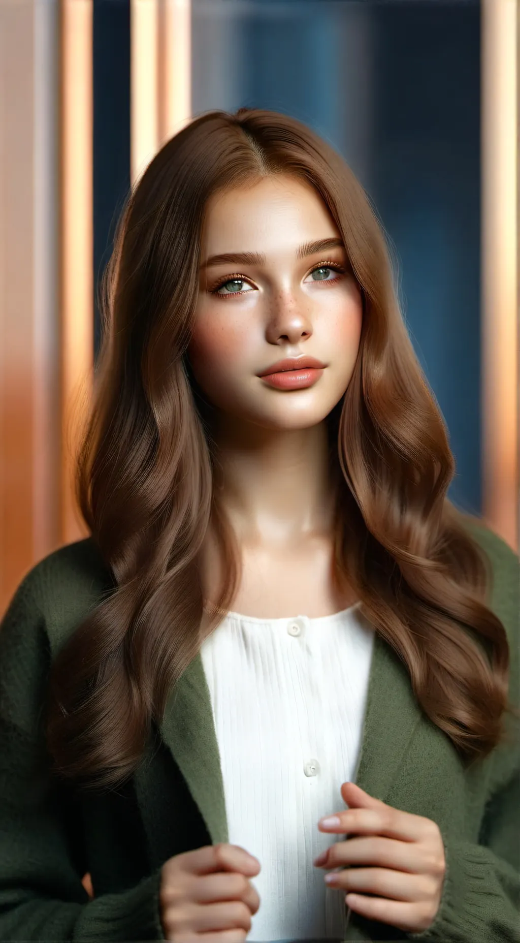 ai character: Helena Duarte background