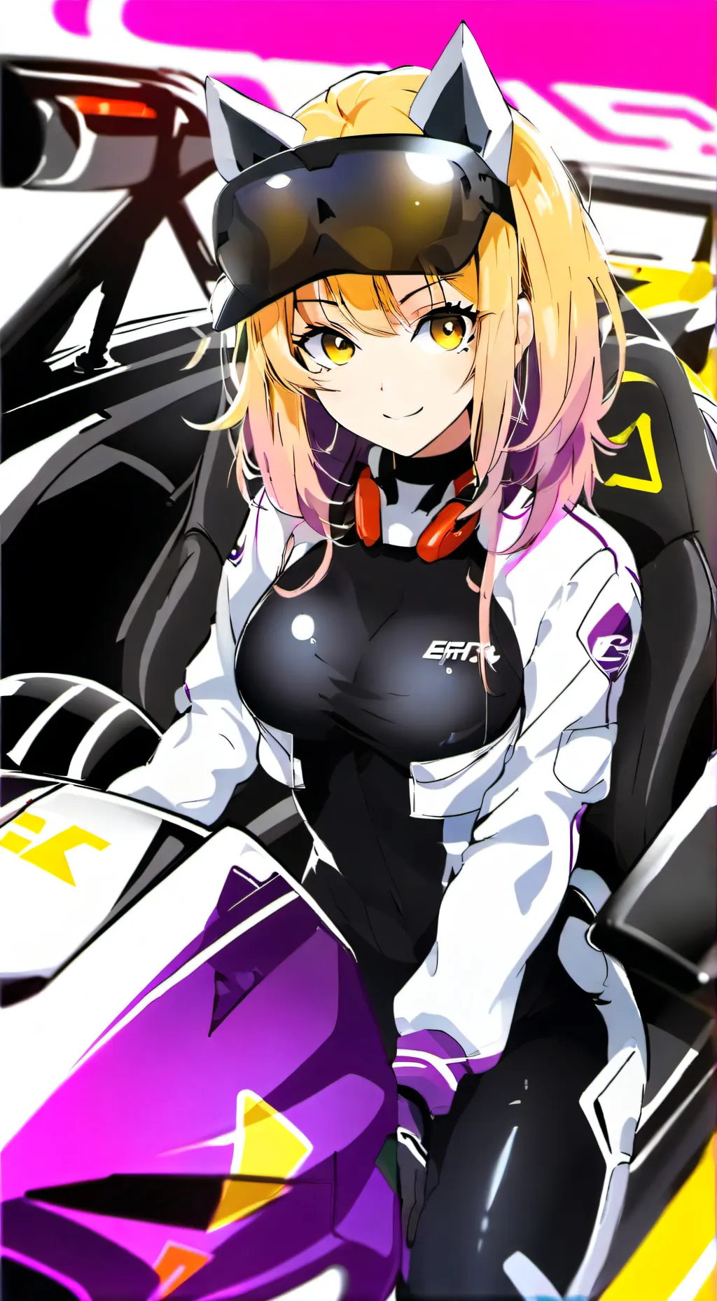 ai character: Racer Rin background