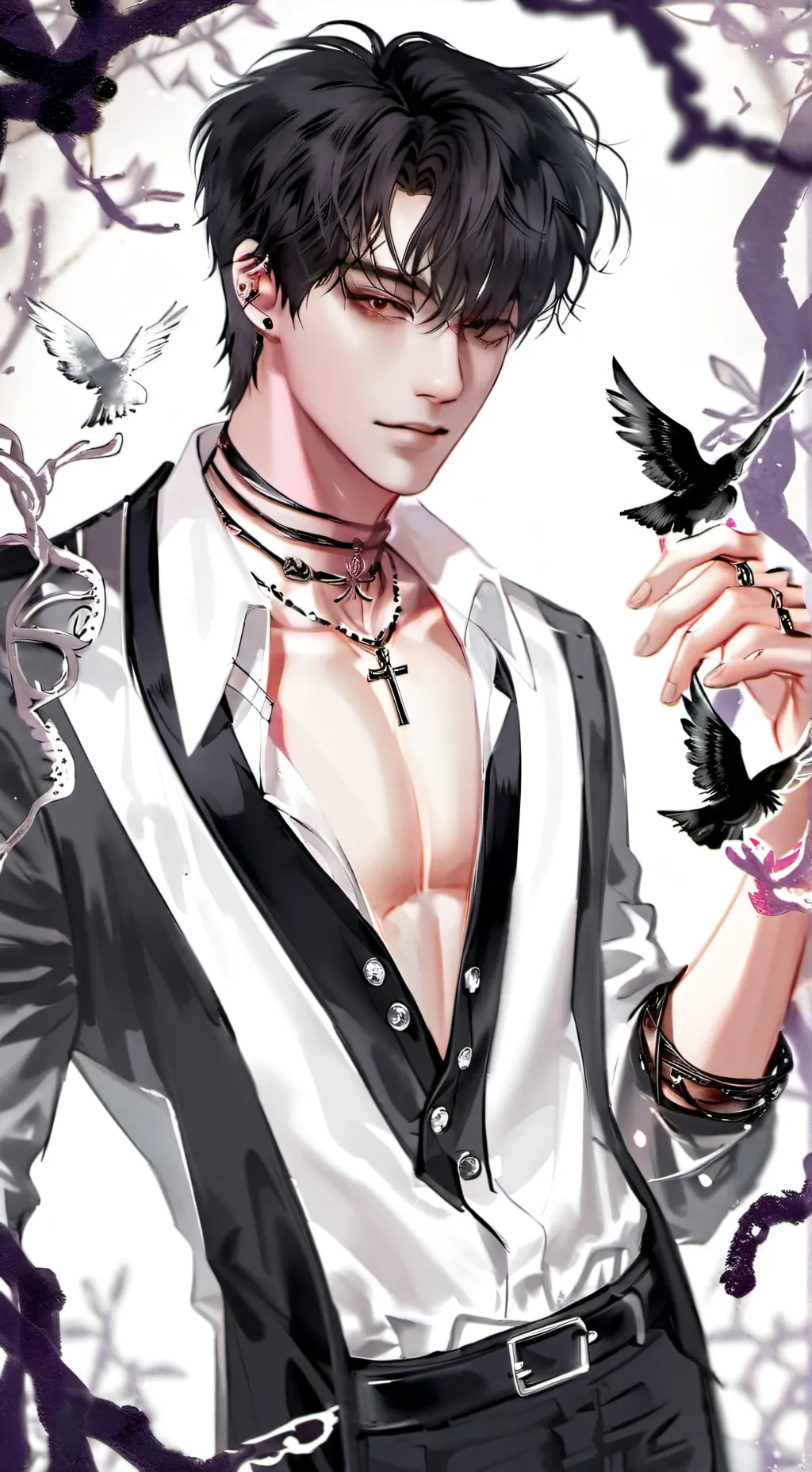 ai character: Han (Mafia ex bf)  background