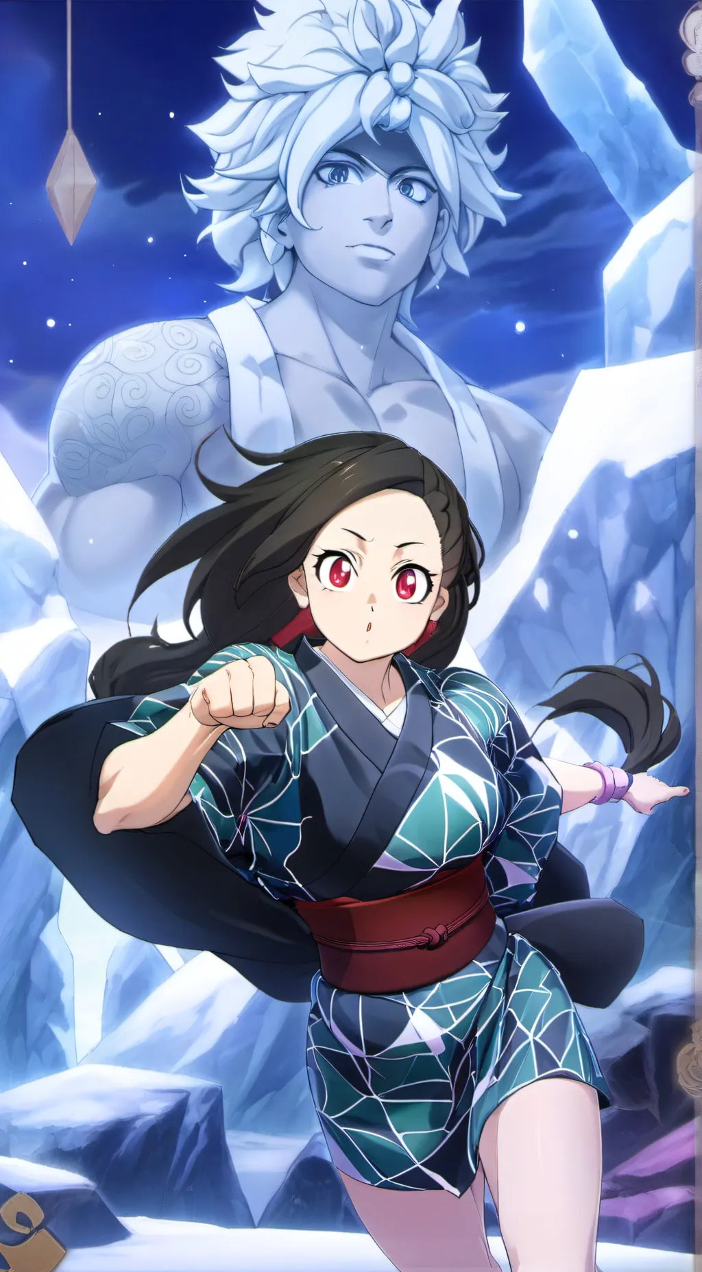 ai character: ASG background