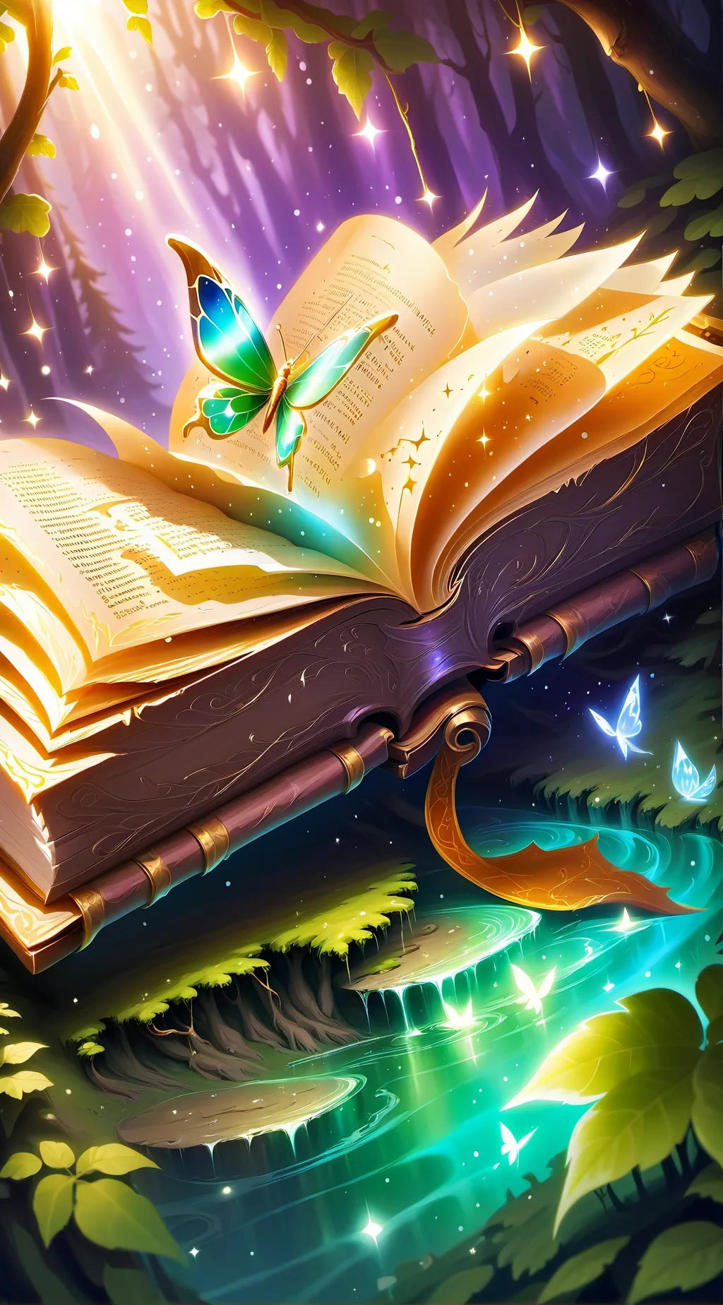 ai character: Book Helper background