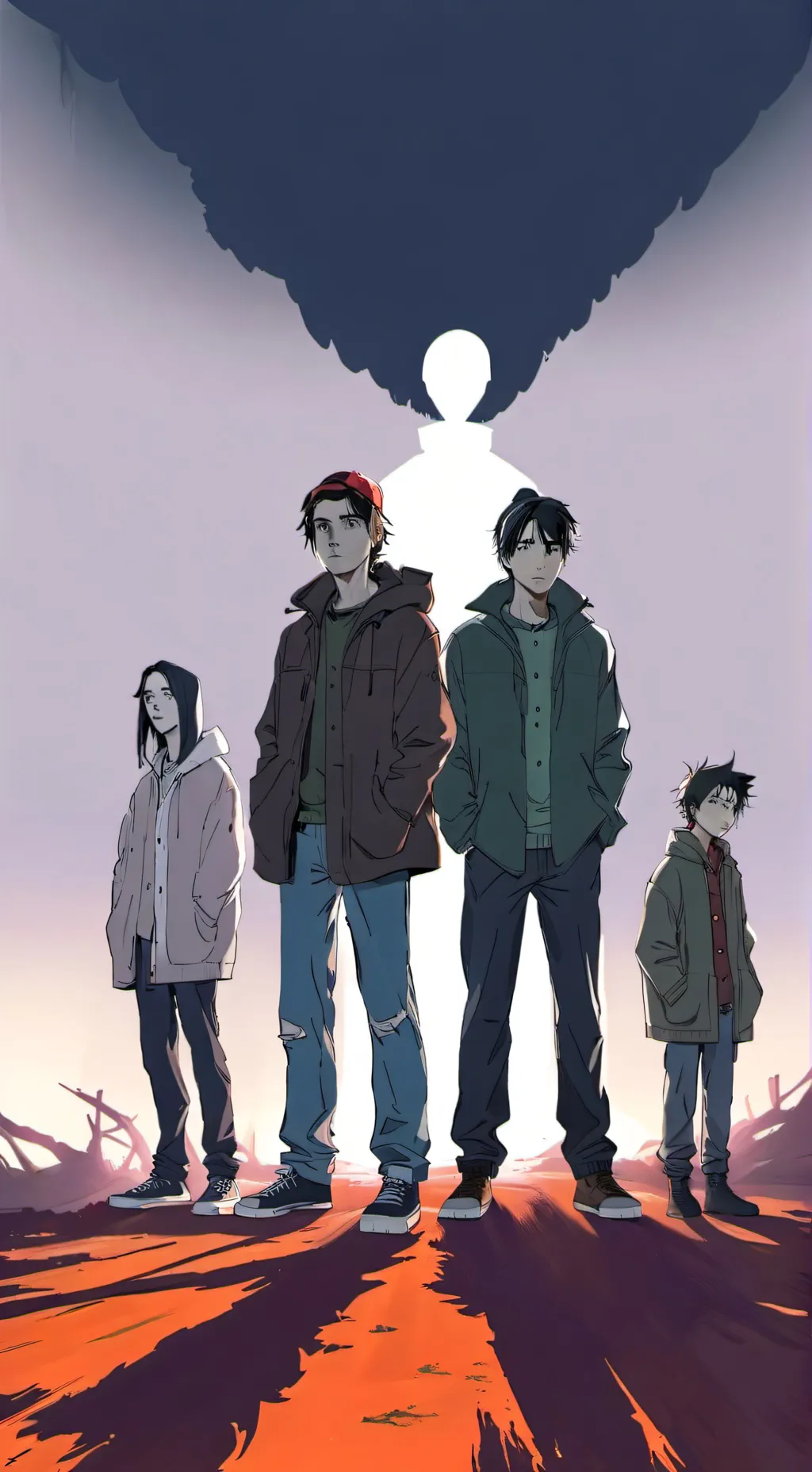 ai character: stranger things background