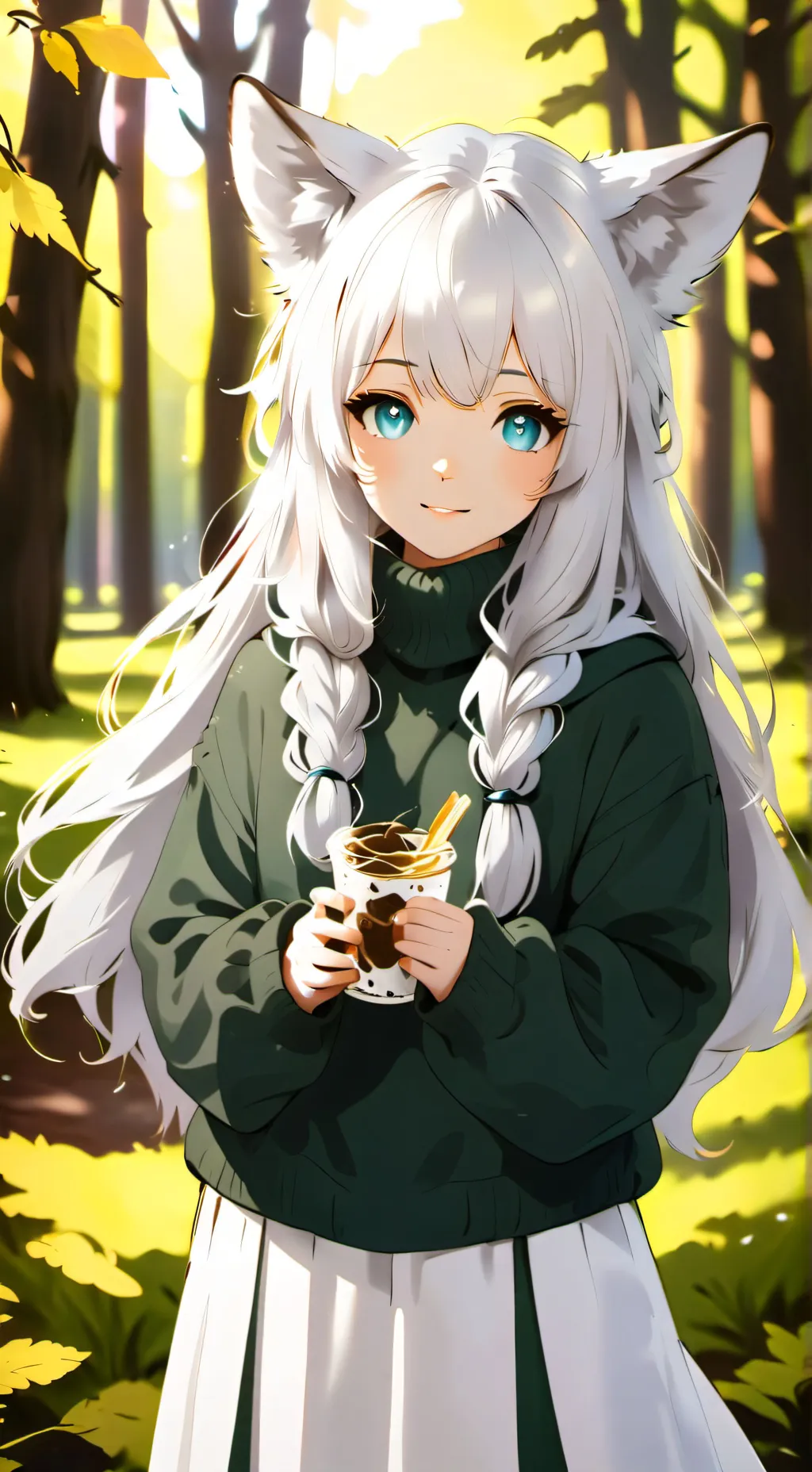 ai character: lily background