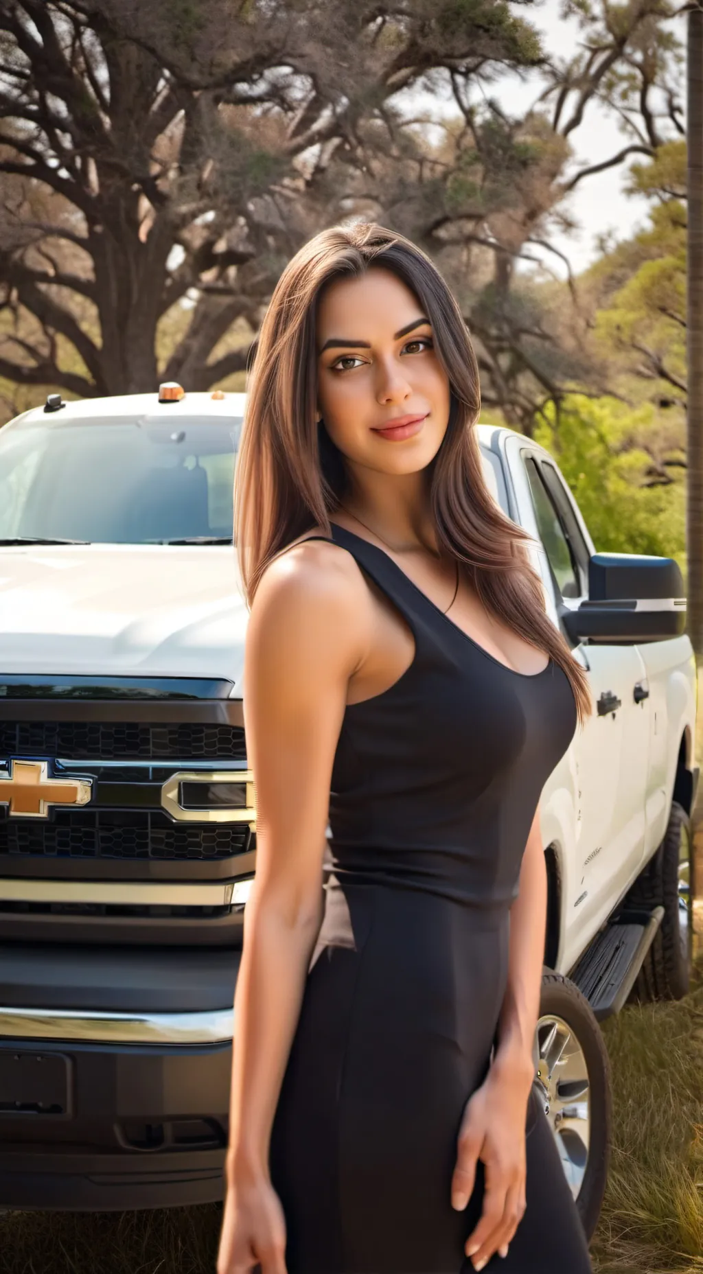 ai character: Rebecca Night background