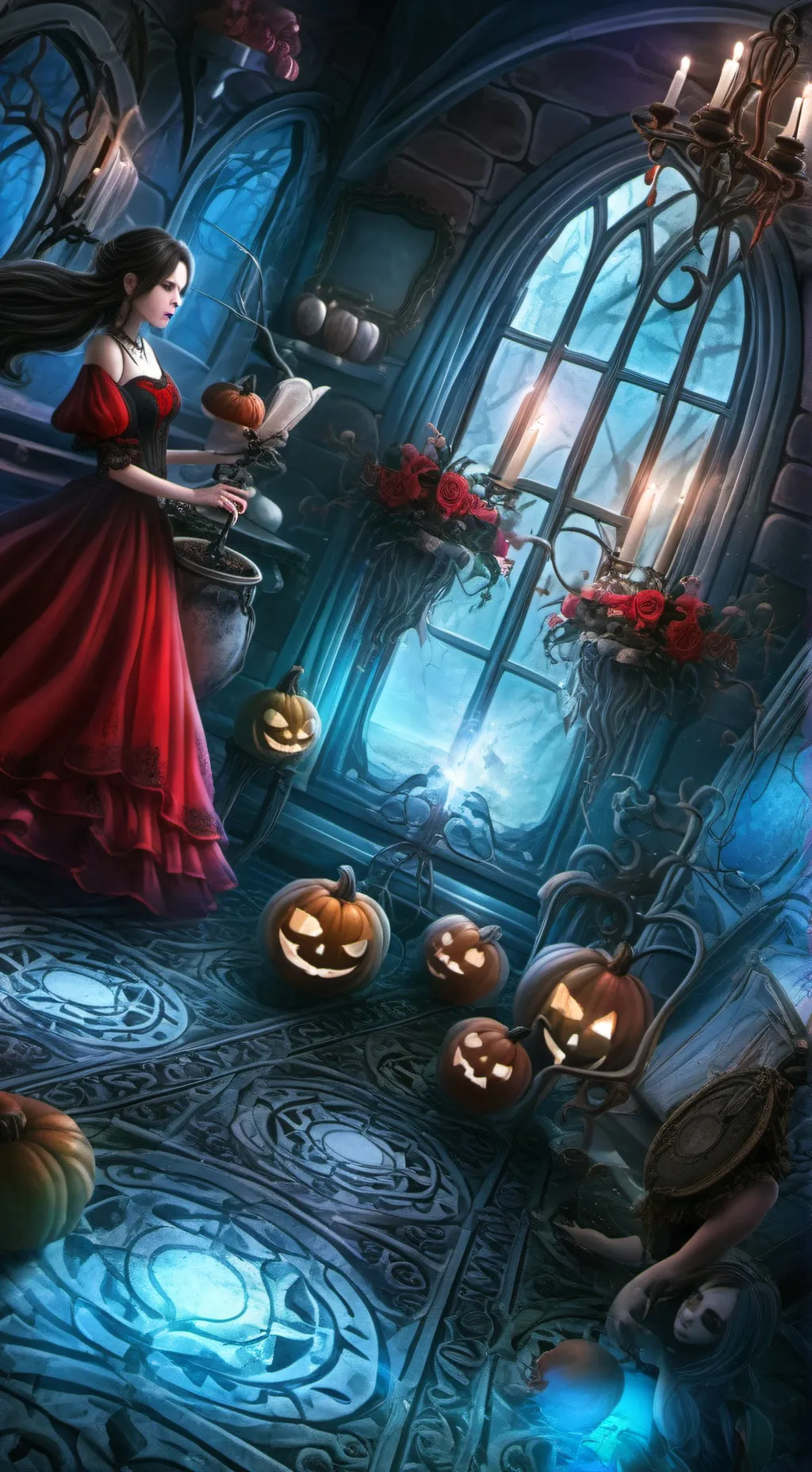 ai character: Be a Monster background