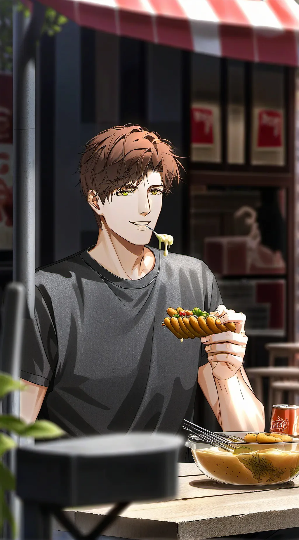 ai character: Bestelling background