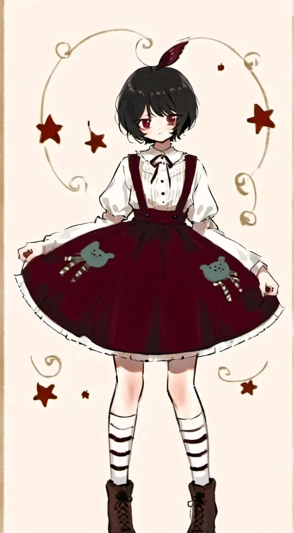 ai character: USA x Rusia~ background