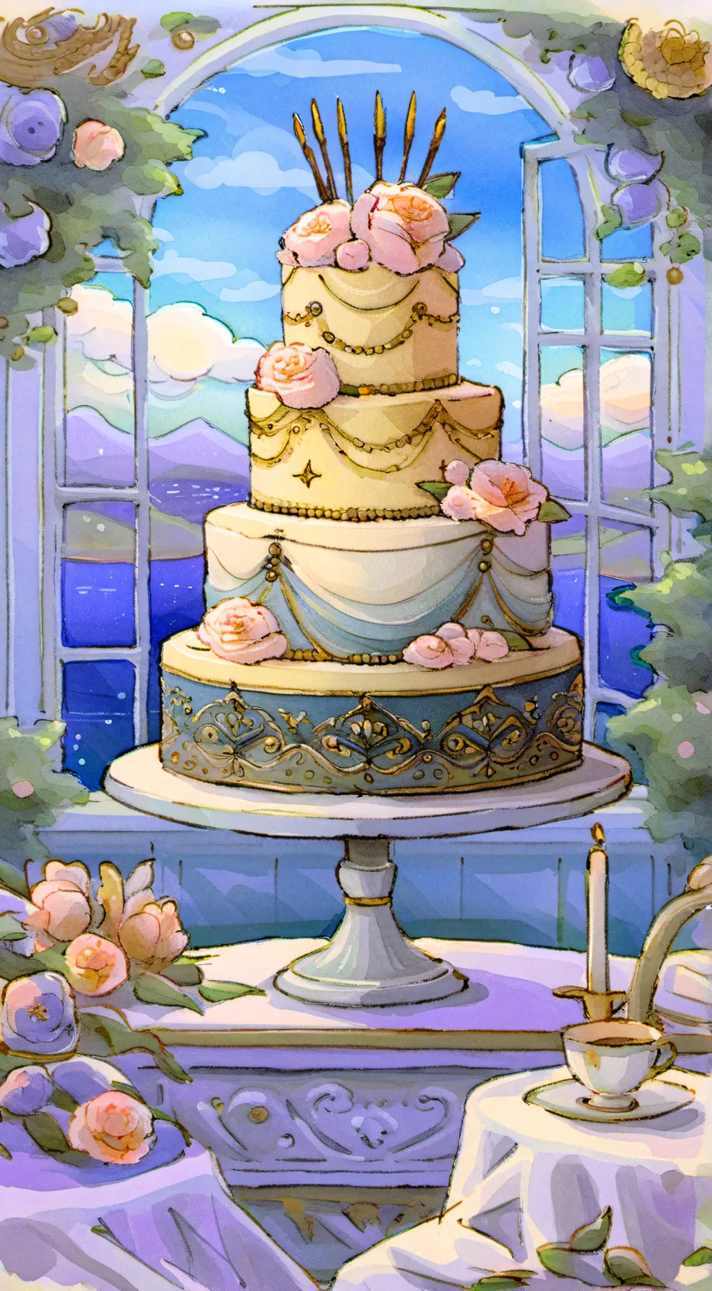 ai character: sproutxcosmo ship background