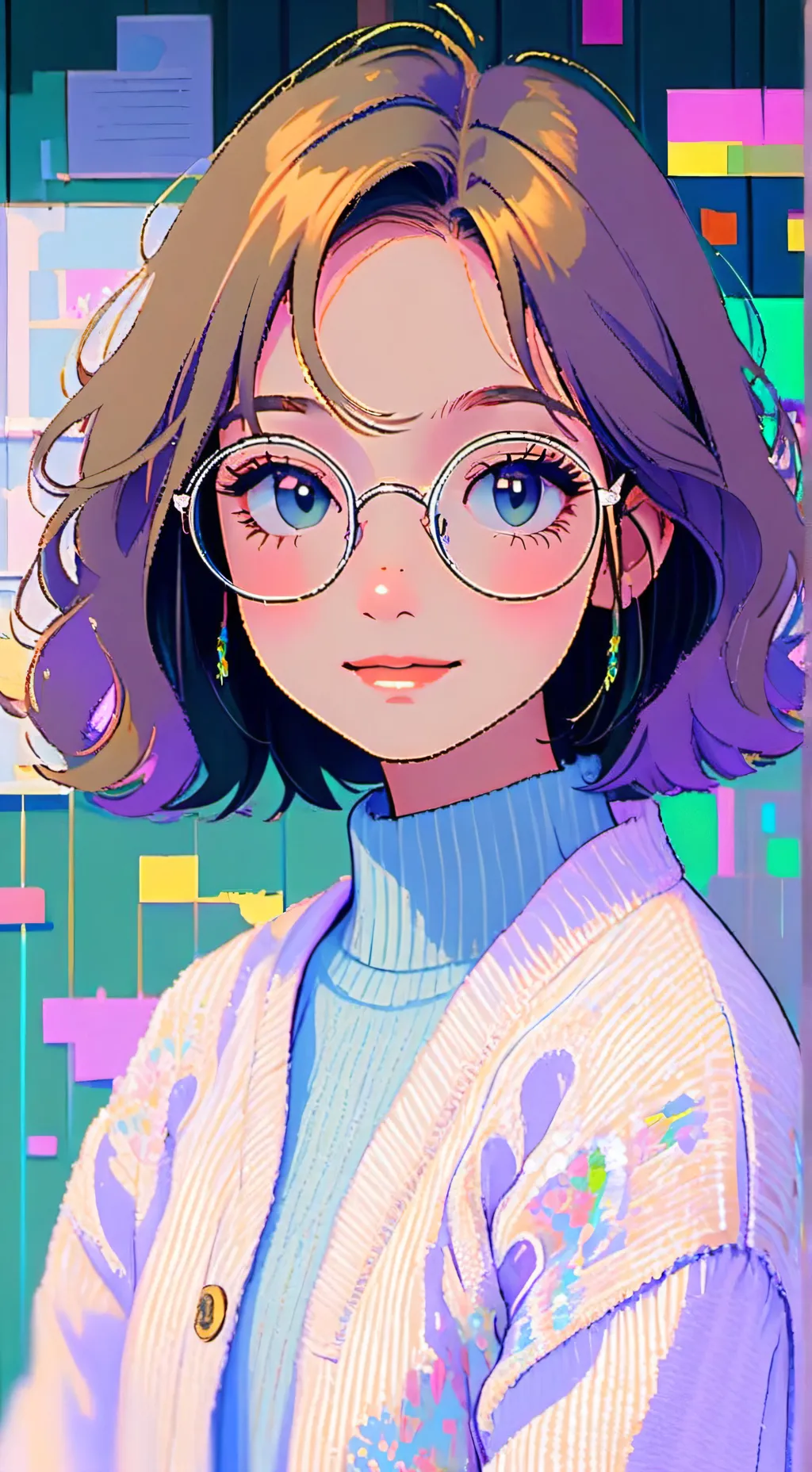 ai character: irl class 28 background