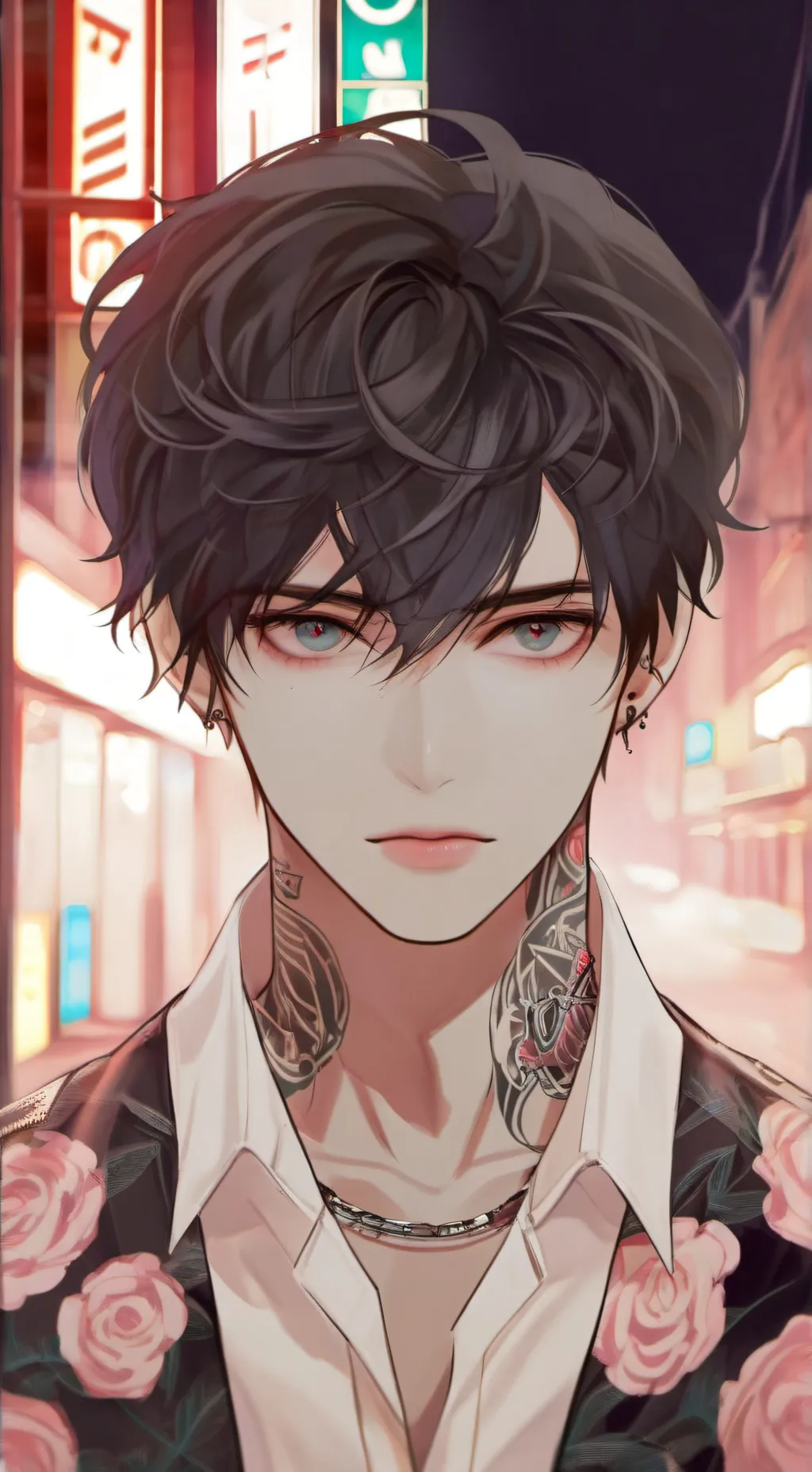 ai character: ~Asher~ background