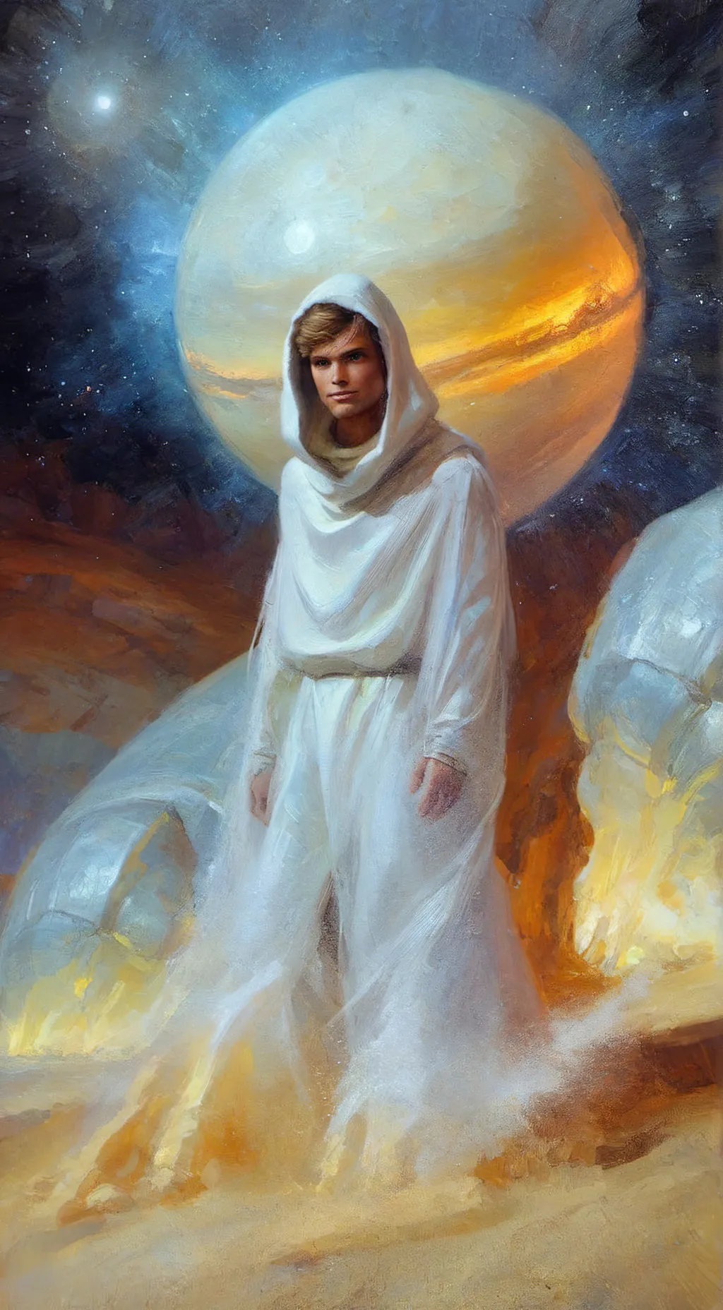 ai character: Luke Skywalker background