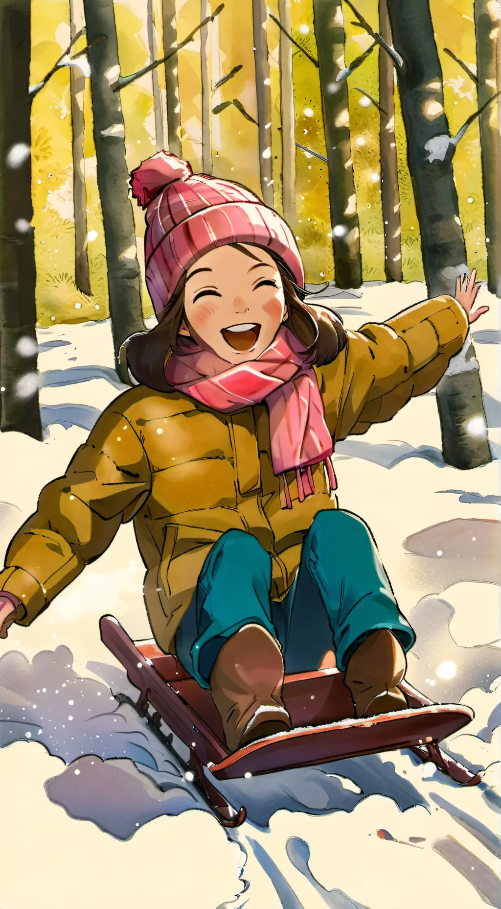 ai character: Настя  background