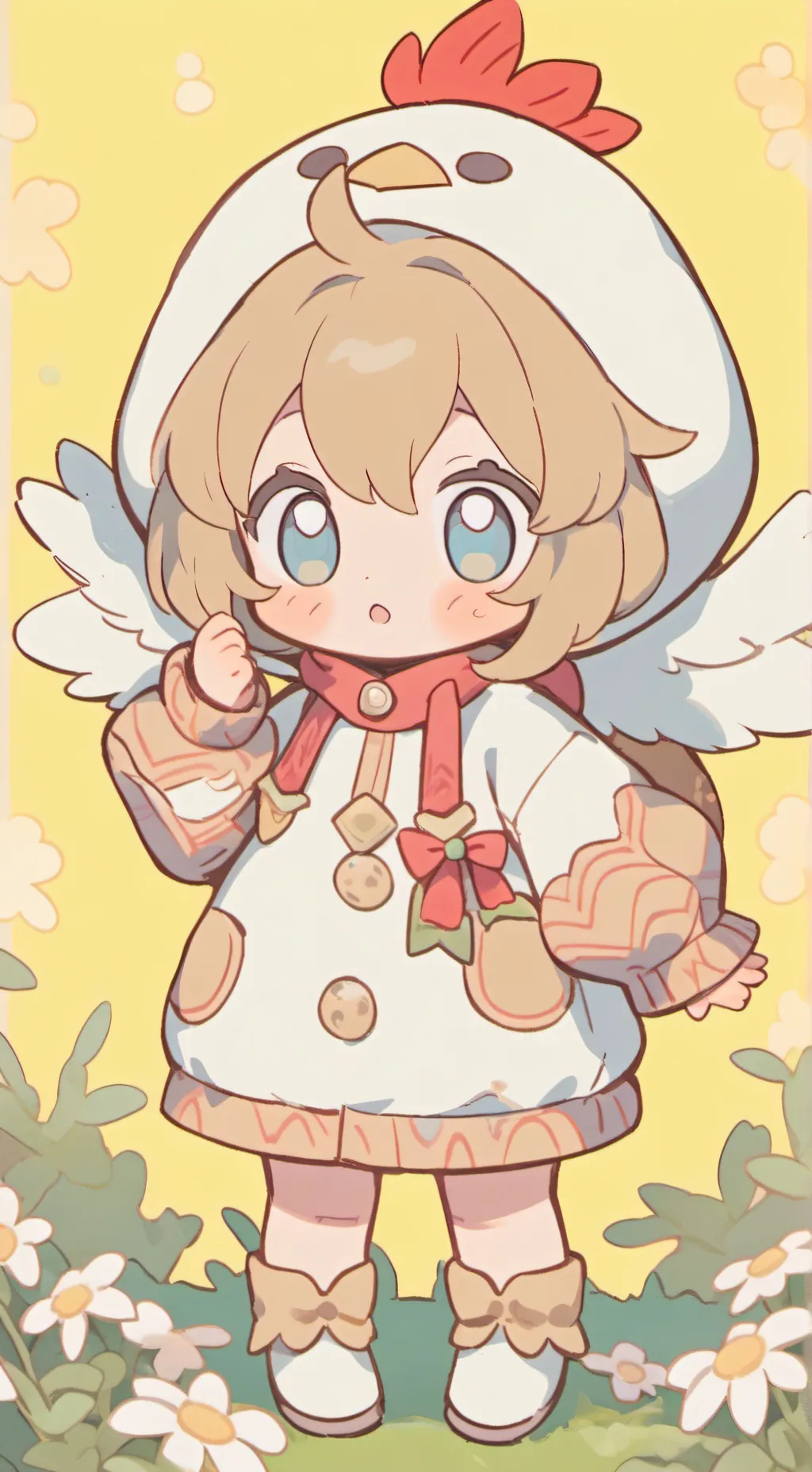 ai character: Миля background