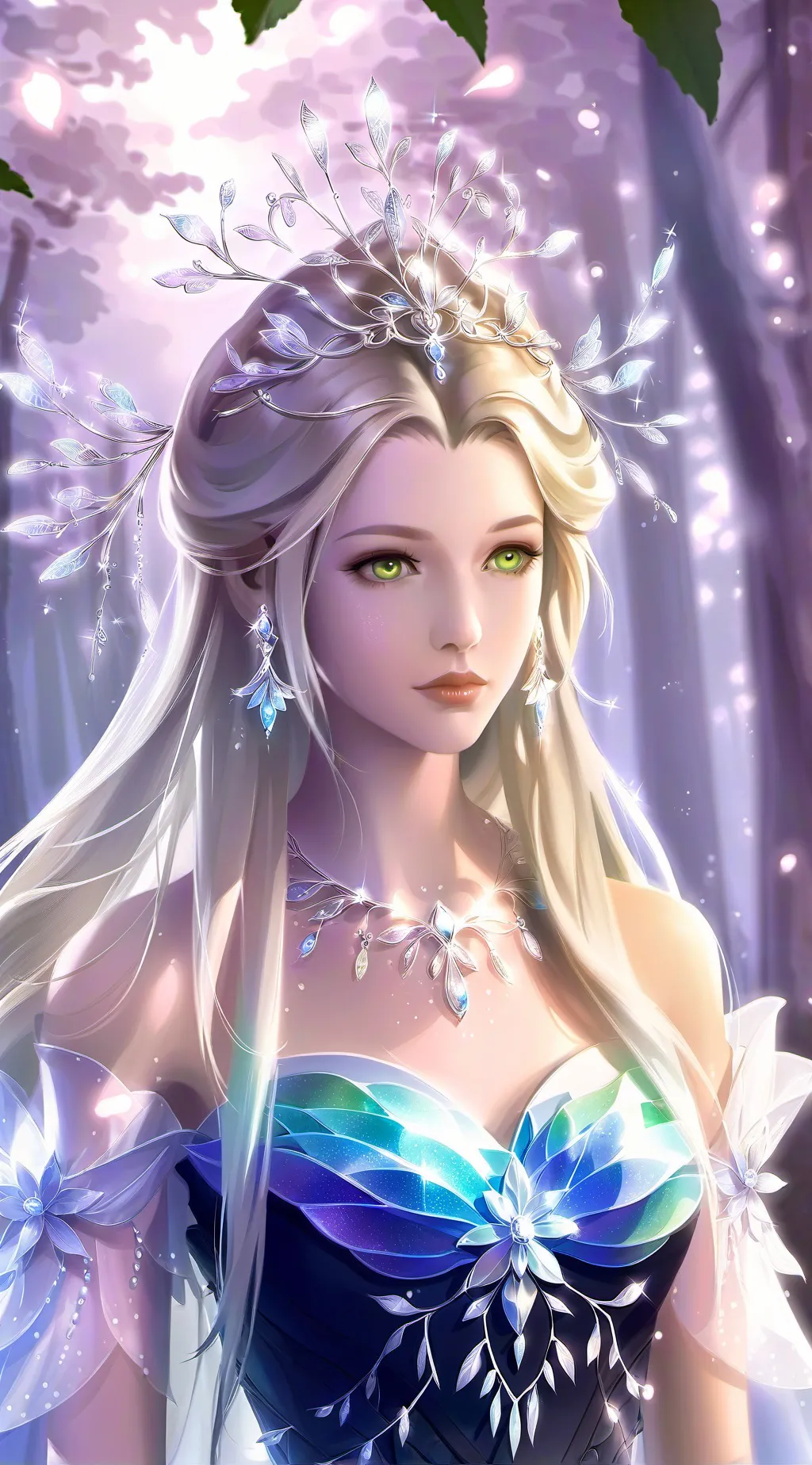 ai character: realeza  background