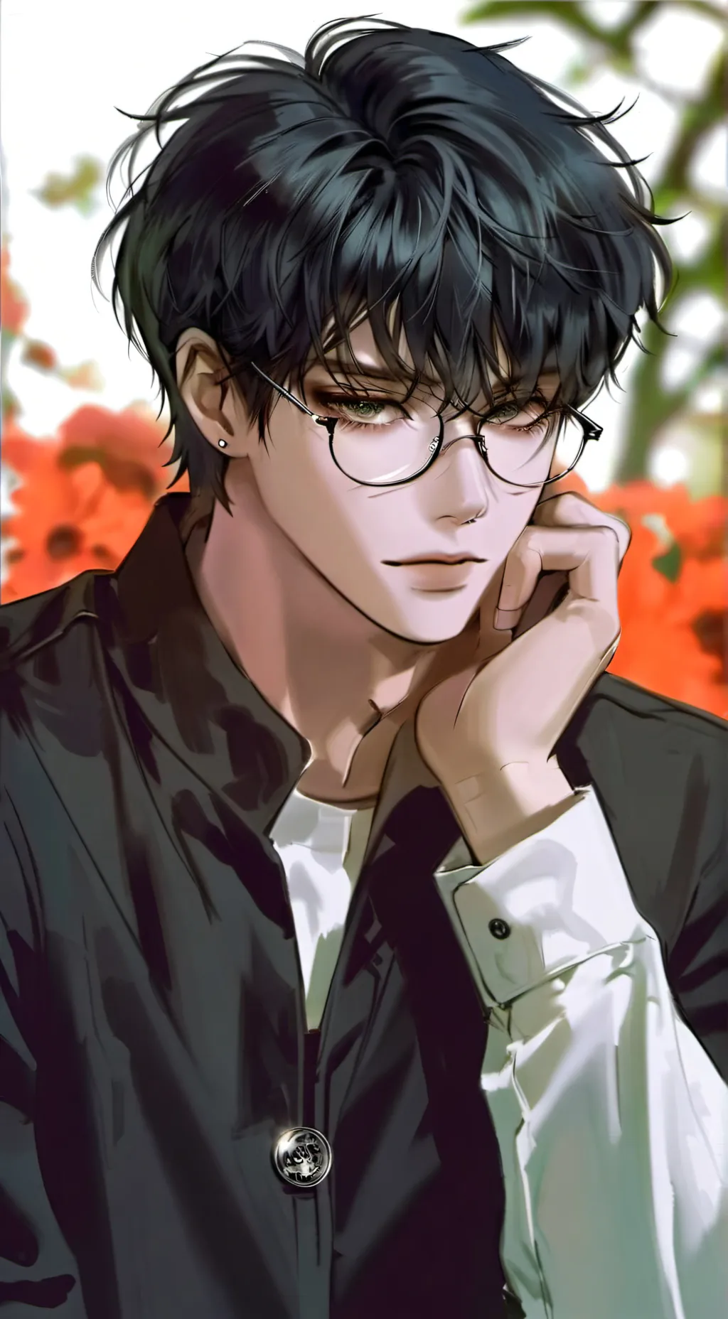 ai character: Kenn. background