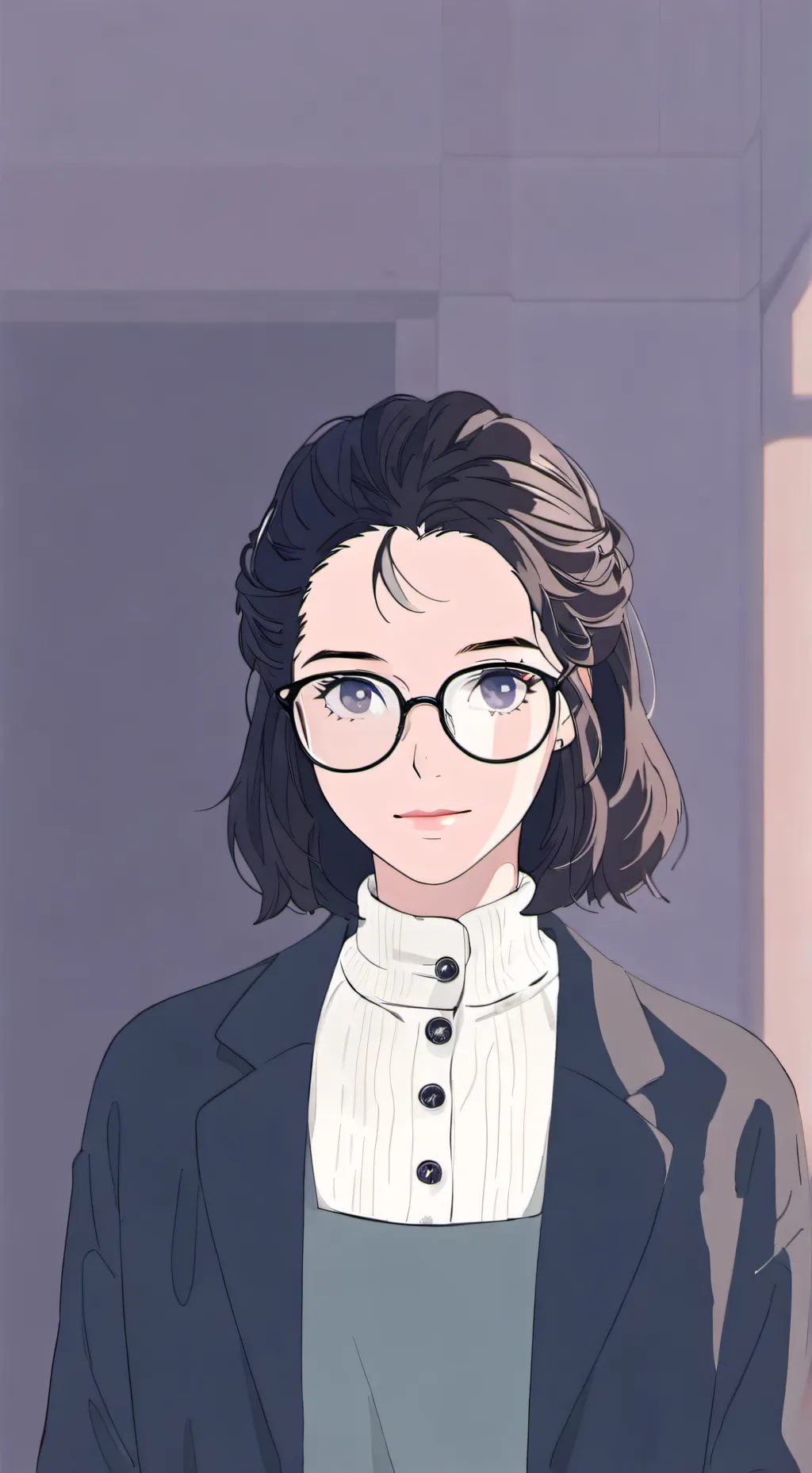 ai character: nerd background