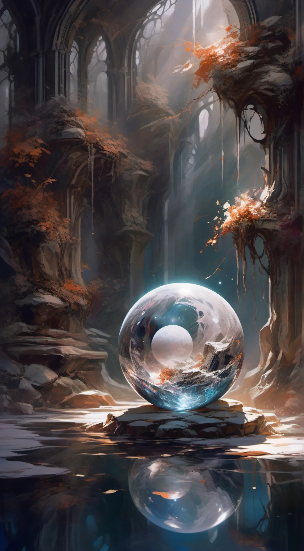 ai character: orbe do furry background