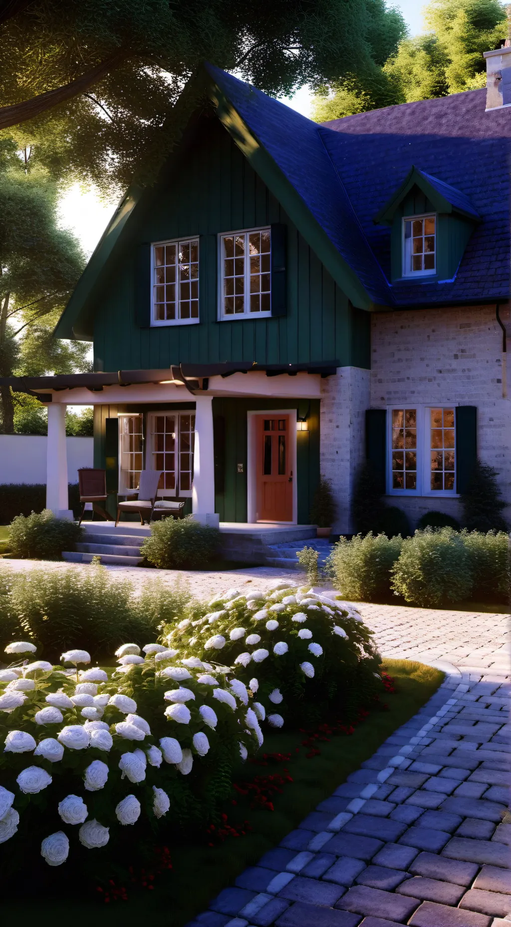 ai character: Large family  background