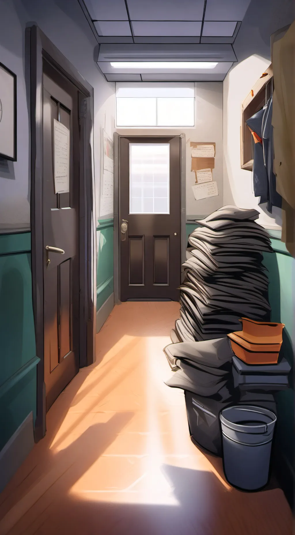 ai character: школа  background