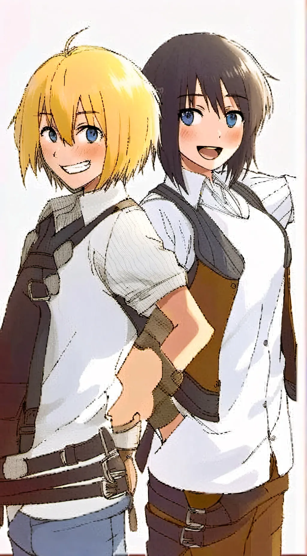 ai character: Armin x Nadia💖 background