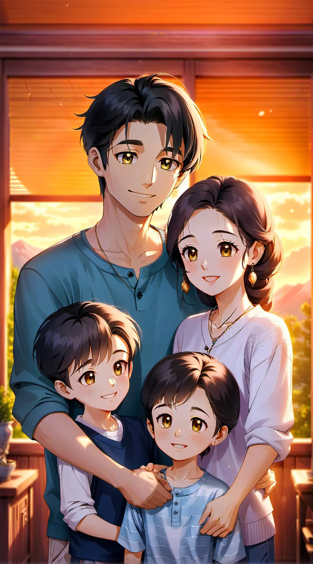 ai character: luz background