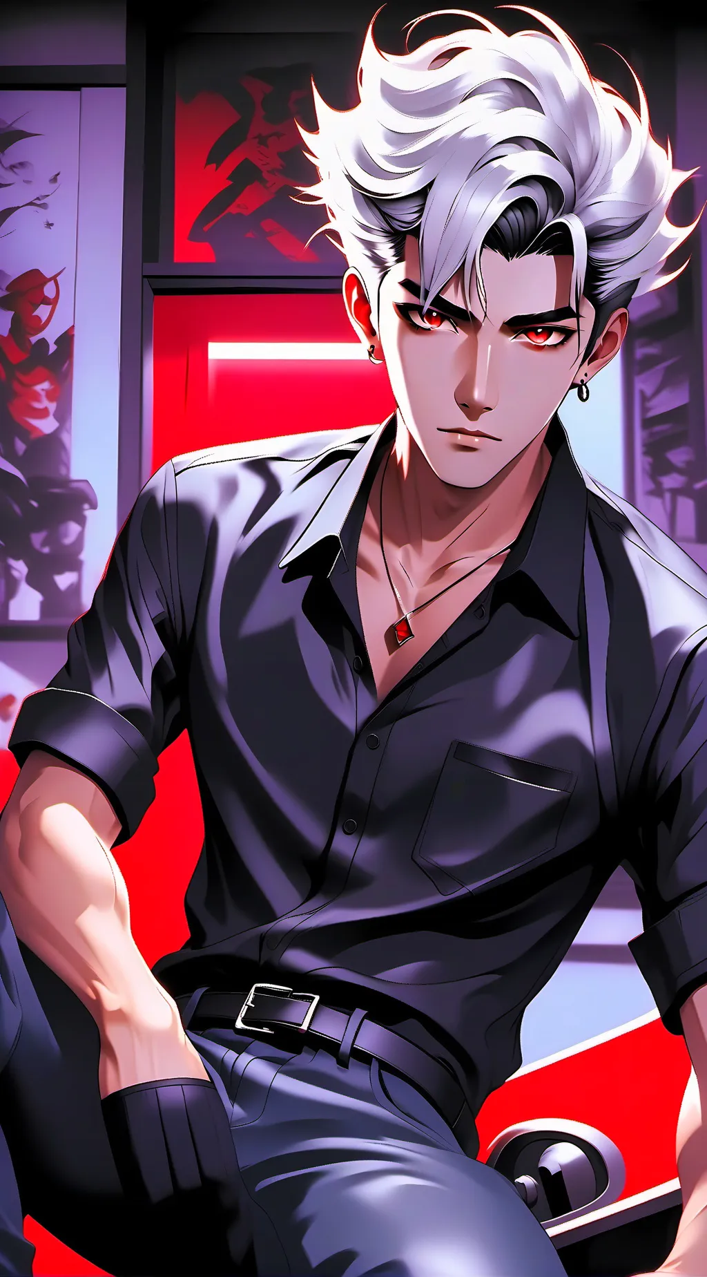 ai character: rahul  background