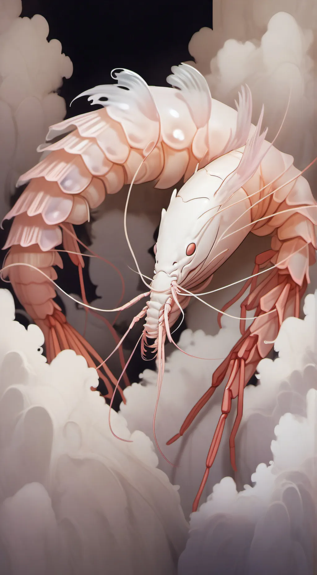 ai character: ETHAN X SHRIMPO!!! background