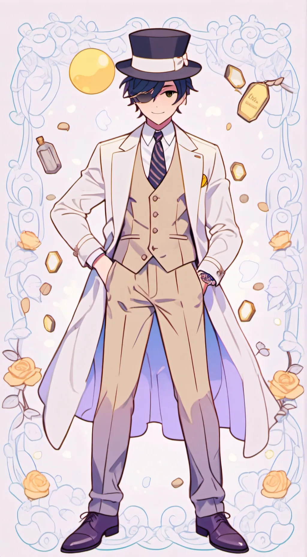 ai character: Mean mafioso background