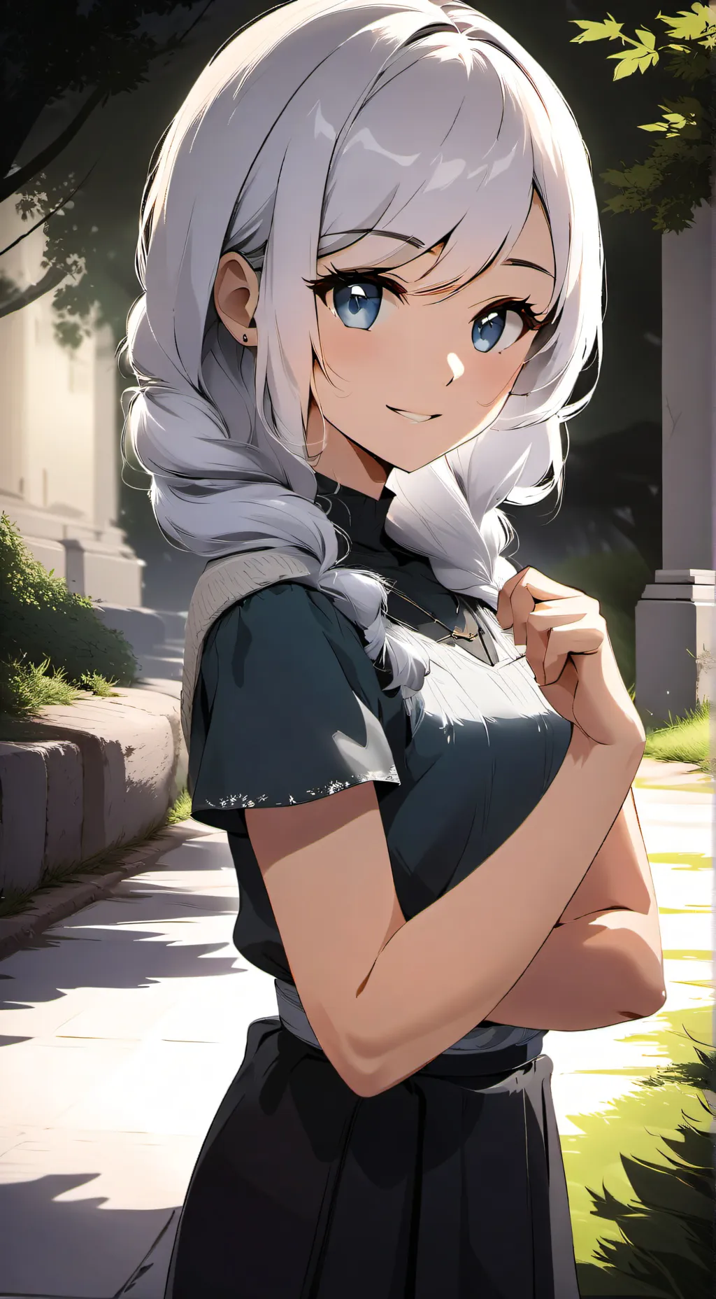 ai character: ema background